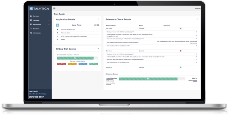 Talytica's Automated Reference Checks, A Powerful Reference Tool