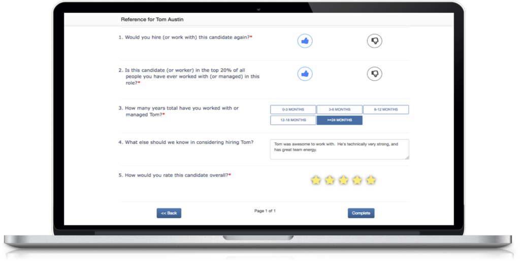 Talyticas Automated Reference Checks A Powerful Reference Tool 6929